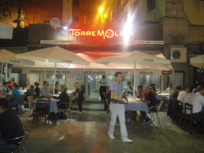 Restaurant Torremolino Rua das Portas de Santo Antão Lisbon