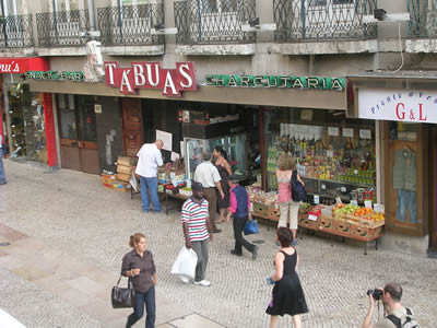 Lisbon Rua Barros Queiroz Charcutaria Tabuas