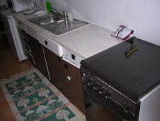 Meco cottages in the garden kitchen
