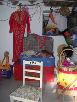 Apartment Estefania children’s playroom near the garden