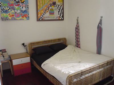 2 bedroom apartment Lisbon Bairro Alto bedroom 2