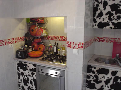 2 bedroom apartment Bairro Alto kitchen