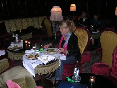 Blues restaurant bar club Lisbon Sheila dinner