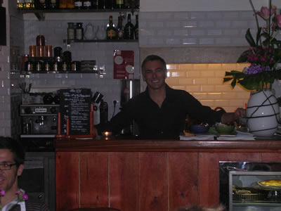 Les Mauvais Garcons cafe bar restaurant Lisbon Rua da Rosa owner David