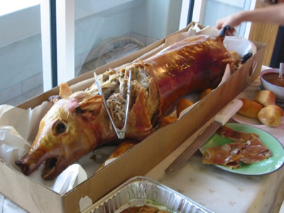 roasted pig China