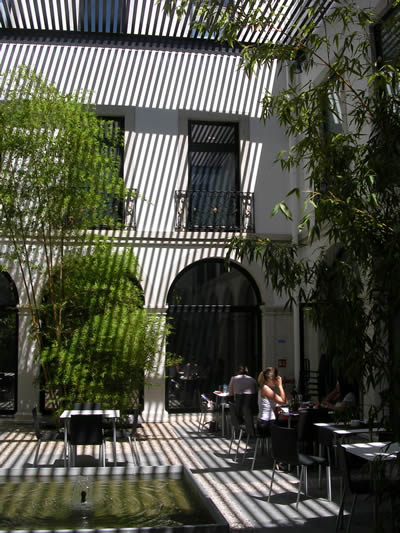 Restaurant Casa da Comida Museum Sao Roque Lisbon garden 11