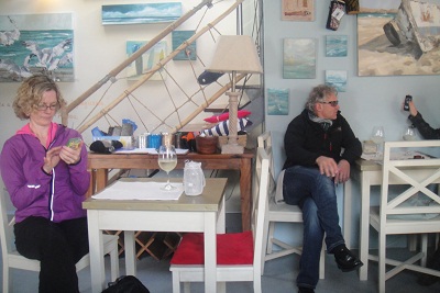 Cascais House of Wonders cafe and art gallery first floor