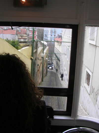 Lisbon Lavra funicular driver